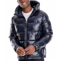 Michael Kors Men's 'Shiny Hooded' Puffer Jacket