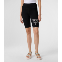 Karl Lagerfeld Women's 'Head' Bike Shorts