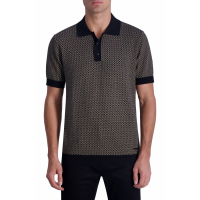 Karl Lagerfeld Paris Men's 'Geometric' Polo Shirt