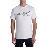 Karl Lagerfeld Paris 'Script Logo Graphic' T-Shirt für Herren