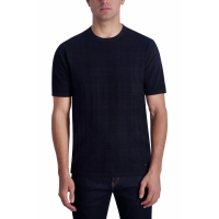 Karl Lagerfeld Paris 'Textured Knit' T-Shirt für Herren