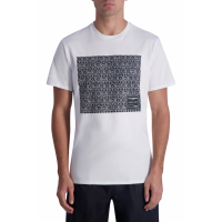 Karl Lagerfeld Paris 'Square Logo Graphic Print' T-Shirt für Herren