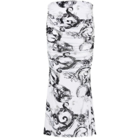 Versace Jeans Couture Women's 'Watercolour Couture Draped' Skirt