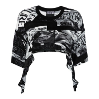 Versace Jeans Couture 'Graphic' Crop T-shirt für Damen