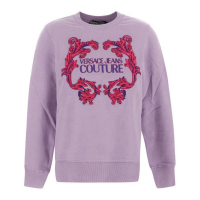 Versace Jeans Couture Sweatshirt 'Barocco Logo-Print' pour Femmes