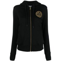 Versace Jeans Couture Women's 'Logo-Embroidered Zip-Up' Track Jacket