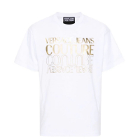 Versace Jeans Couture T-shirt 'Logo-Print' pour Hommes
