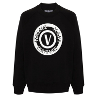 Versace Jeans Couture Pull 'Logo-Print' pour Hommes