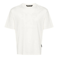 Palm Angels T-shirt 'Monogram-Embroidered' pour Hommes