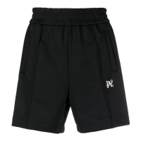 Palm Angels Men's 'Monogram-Embroidered' Sweat Shorts
