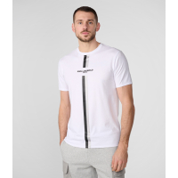 Karl Lagerfeld Men's 'Racing Stripe Logo' T-Shirt