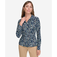 Tommy Hilfiger Women's 'Printed Button-Front' Blouse