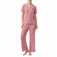 Tommy Hilfiger Women's 'Short-Sleeve' Pajama Set - 2 Pieces