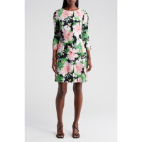 Tommy Hilfiger Women's 'Isla Floral Bell Sleeve' Mini Dress
