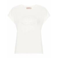 Twinset 'Logo-Embroidered' T-Shirt für Damen