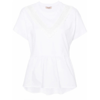Twinset T-shirt 'Lace-Panelling' pour Femmes