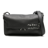 Marni Men's 'Logo-Stitched' Crossbody Bag