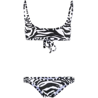 The Attico 'Zebra-Print' Bikini für Damen