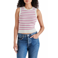 Steve Madden 'Stripe Rib Sweater' Trägershirt für Damen