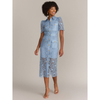 New York & Company Women's 'Lace Button Front Sheath' Dress