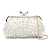 Anya Hindmarch Pochette 'Maud Pearl-Embellished' pour Femmes
