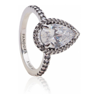 Pandora 'Sparkling Pear Halo' Ring für Damen
