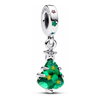 Pandora Women's 'Sparkling Christmas Tree' Charm
