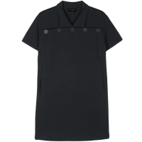 Emporio Armani 'Decorative-Button' Mini Kleid für Damen