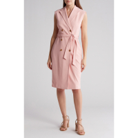 Calvin Klein Robe Midi 'Trench' pour Femmes