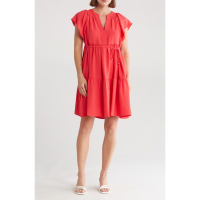 Calvin Klein 'Aerowash Tiered' Mini Kleid für Damen