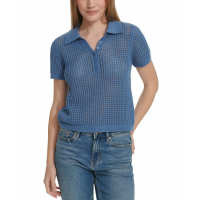 Calvin Klein Jeans 'Open-Stitch' Polohemd für Damen