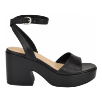 Calvin Klein Women's 'Summer Almond Toe Dress Wedge' Platform Sandals