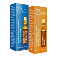 Inlab Medical Ampoules 'Flash Effect Duo Vitamin C + Hyaluronic Acid' - 2 Pièces, 1.5 ml