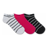 LAUREN Ralph Lauren 'Patterned Ankle' Socken für Damen - 3 Paare