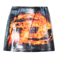 Diesel Women's 'Oval D-Print' Mini Skirt