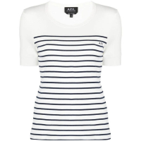 A.P.C. 'Striped' T-Shirt für Damen