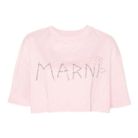 Marni T-shirt 'Logo-Embroidered' pour Femmes