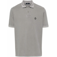 Herno Men's 'Embroidered-Logo' Polo Shirt