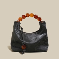 Cilela Women's 'Charming Beaded Handle' Top Handle Bag