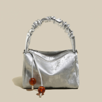 Cilela Women's 'Mini Drawstring Ruched Handle' Top Handle Bag