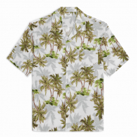 Celine Men's 'Hawaiian' Short sleeve shirt