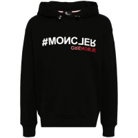 Moncler Grenoble Sweatshirt à capuche  'Logo-Appliqué' pour Hommes