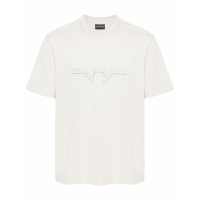 Emporio Armani 'Logo-Embossed' T-Shirt für Herren