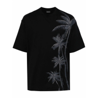 Emporio Armani 'Palm-Tree' T-Shirt für Herren