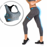 Skin Up Women's 'Firming And Slimming' Leggings & Sports Bra - 2 Pieces