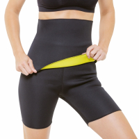 Skin Up Women's Fitness Shorts, Sweating Belt