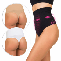 Skin Up Women's High-waisted Thong - 3 Pieces