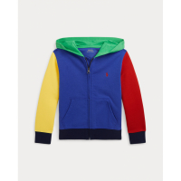 Ralph Lauren Little Boy's 'Color-Blocked Ombré-Logo' Track Jacket