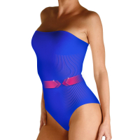 Skin Up Women's 'Strapless Slimming' Swimsuit