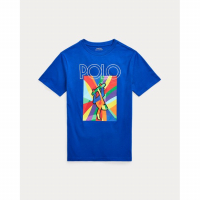 Ralph Lauren T-shirt 'Skateboarder' pour Grands garçons